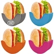 Retractable Burger Fixed Box