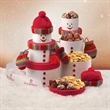 Gourmet Snowman Treat Tower