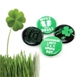 Mini Round ButtonTinplate badges for St Patricks Day