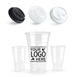 Clear Thicker Plastic Cups With Strawless Lid Bpa-Free