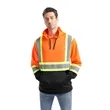 Hi-Vis Pullover Hoodie - Left Sleeve Embroidery