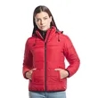 Ladies Glacial Puffy Jacket with Detachable Hood