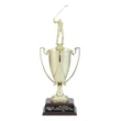 Metal Trophy Cup - Golf
