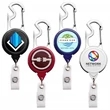 Carabiner Bottle Opener Badge Reel