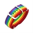 Unisex Woven Braided Rainbow Bracelet Wristband