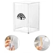 Clear Acrylic Pencil Pen Holder Cup