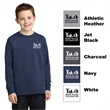 Youth Long Sleeve Core Cotton Tee.