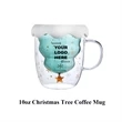 10oz Christmas Tree Coffee Mug