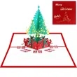 3D Christmas Tree Greeting Cards