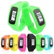 Silicone Watch Digital Pedometer
