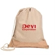 County Drawstring Bag with Cork Bottom