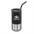 Bondi Double Wall Tumbler w/ Straw -18oz