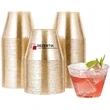 9Oz Disposable Glitter Plastic Cups