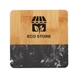 Bamboo & Marble Coaster
