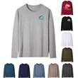 Men's Long Sleeve Cotton T-Shirt