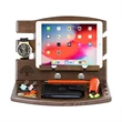 Wood Docking Station Desk Accessories