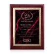 Gemstone Rosewood Plaque - Rosewood/Garnetine