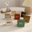 Kraft Paper Mini Desk Calendar
