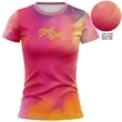 Women's 160 GSM Brushed Milk Silk Sublimation T-Shirt