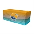 8' Fitted Open-Back Full-Color Table Throw