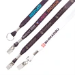 5/8" USA Made Dye Sublimated Lanyard