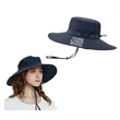 Unisex Waterproof Wide Brim Bucket Hat
