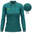 Women's 160 GSM Brushed Milk Silk Sublimation Polo Shirt