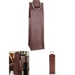 Leather Wine Tote Bag