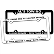 4 Holes Auto License Plate Frames
