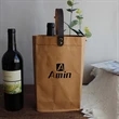 Two Bottle Kraft Paper Bag