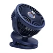 4 Speeds Usb Powered Clip On Fan With Clamp
