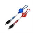 Portable Retractable Badge Reel Pen