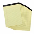 Wide Ruled 8.5" x 11.75" Lined Writing Notepads W/ 50 Sheets