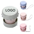 Wheat Plastic Folding Telescopic Water Cups