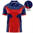 Unisex 180 GSM Poly Interlock Short Sleeve Polo Shirts