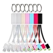 Portable Charger Cable With Keyring