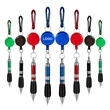 Retractable Badge Reel Pen Belt Clip and Carabiner