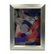 Commemorative Silver Leaf Confetti Shadow Box