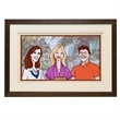 Custom Framed Caricature