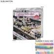 Microfiber Branding Towel, 12x12, Sublimated
