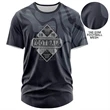 Unisex 160 GSM Football Mesh Performance Half Sleeve T-Shirt