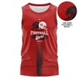 Unisex 160 GSM Football Mesh Sleeveless Tank Tops