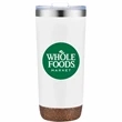 Oasis-V 22 Oz. Tumbler Mug with Cork Base (Double Walled)
