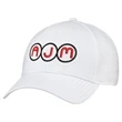 Six Panel Polyester Diamond and Spandex Baseball Cap