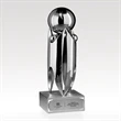 Balance Award - Mirrored Stainless Steel, Teamwork Sculpture