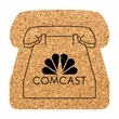 Phone Shaped Cork Coaster