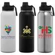 40 oz. Stainless Steel Double Wall Water Bottle - ColorJet