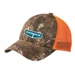 Structured Camouflage Mesh Back Cap