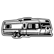 Key Tags - Soft Vinyl - Stock Shape Collection - Motor Home