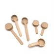 MOQ 50 Classic wooden food coffee spoon